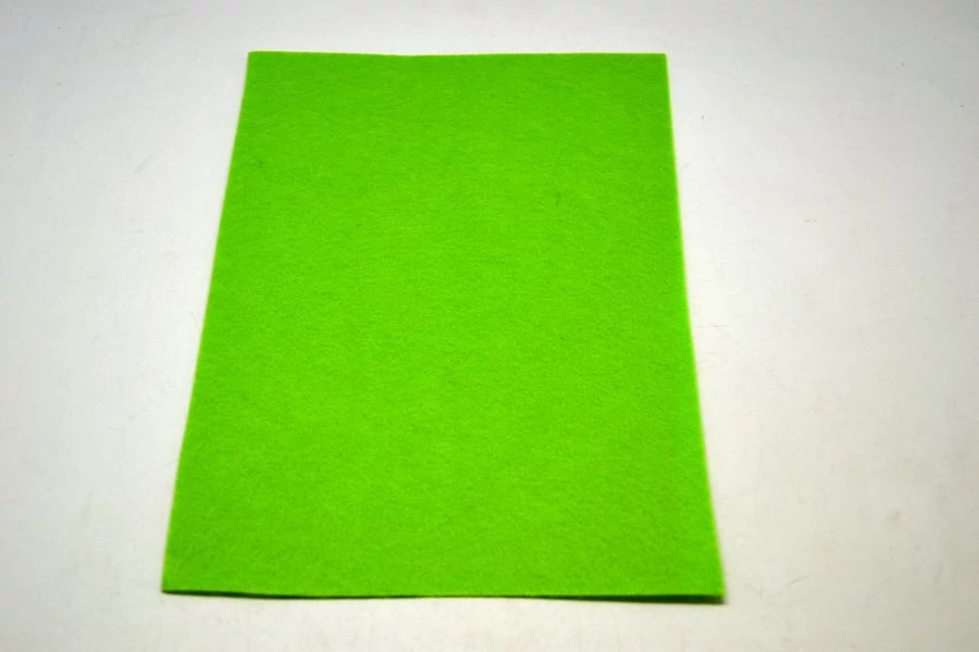 Barkácsfilc 20x30 cm, neon zöld