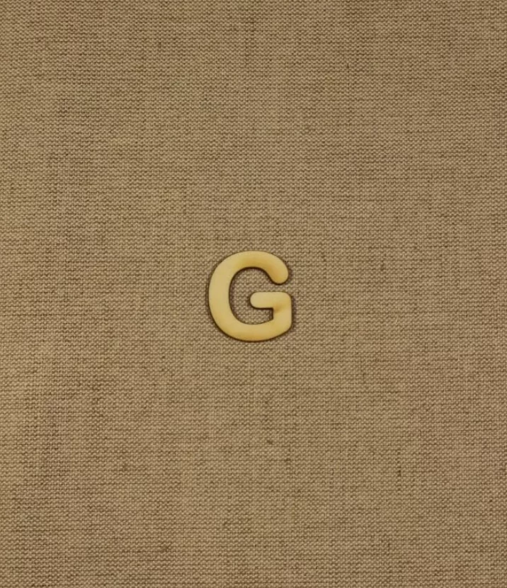 Fabetű, faszám - G, GY - 2db/cs, 33x2 mm