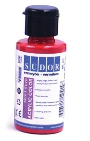 Südor akrilfesték 40ml - piros