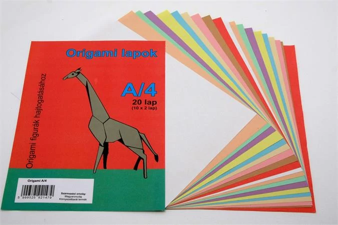 Origami papír, A4